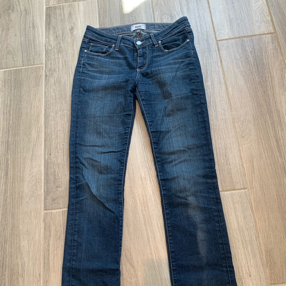 Paige skyline strait jeans